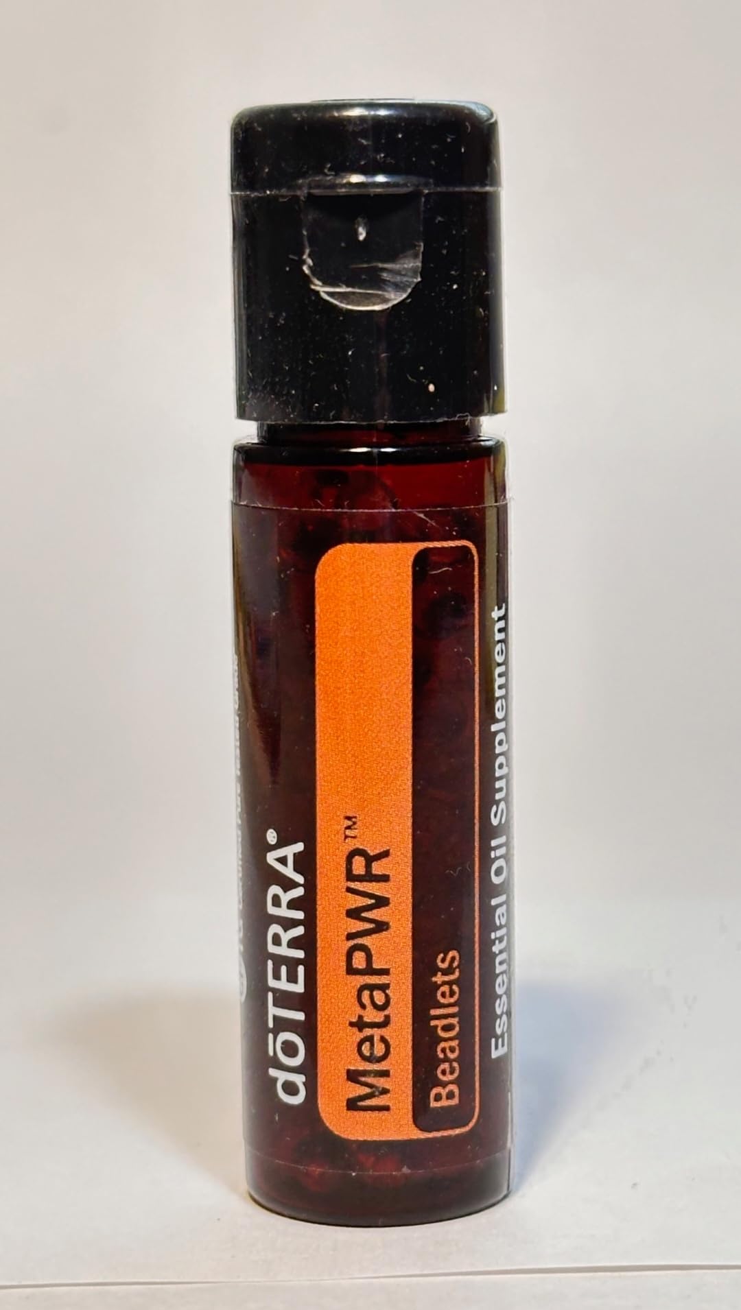 doTERRA MetaPWR Beadlets en empaque de 125 perlas para llevar