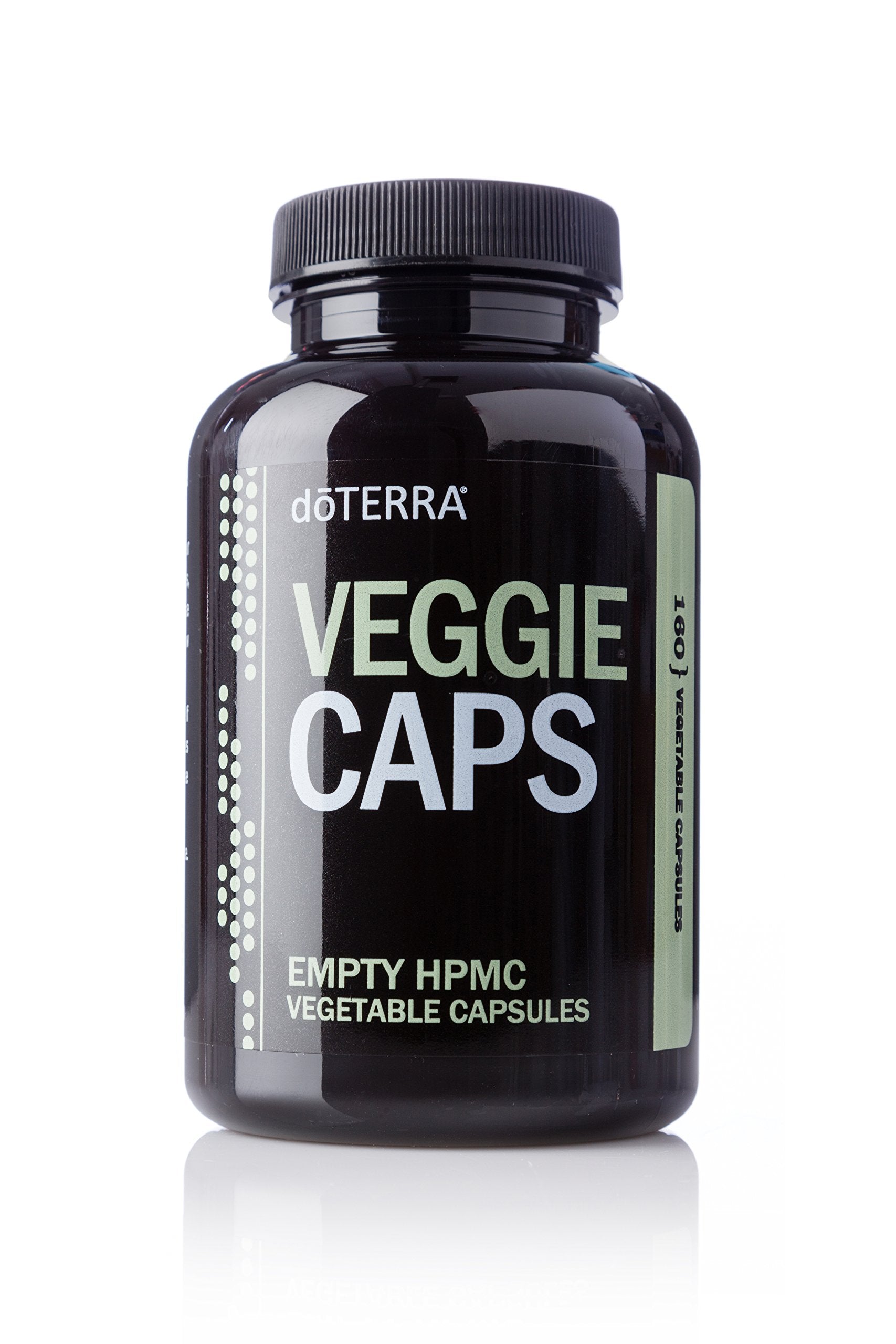 DoTerra cápsulas vegetales 160: ingesta diaria fácil para un estilo de vida equilibrado.