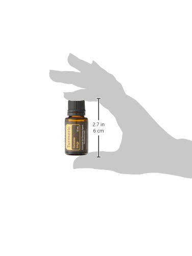 doTERRA cúrcuma uso tópico en piel para brillo suave.