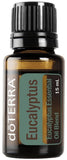 doTERRA Eucalipto Radiata, botella de 15 ml, ideal para respiración clara.