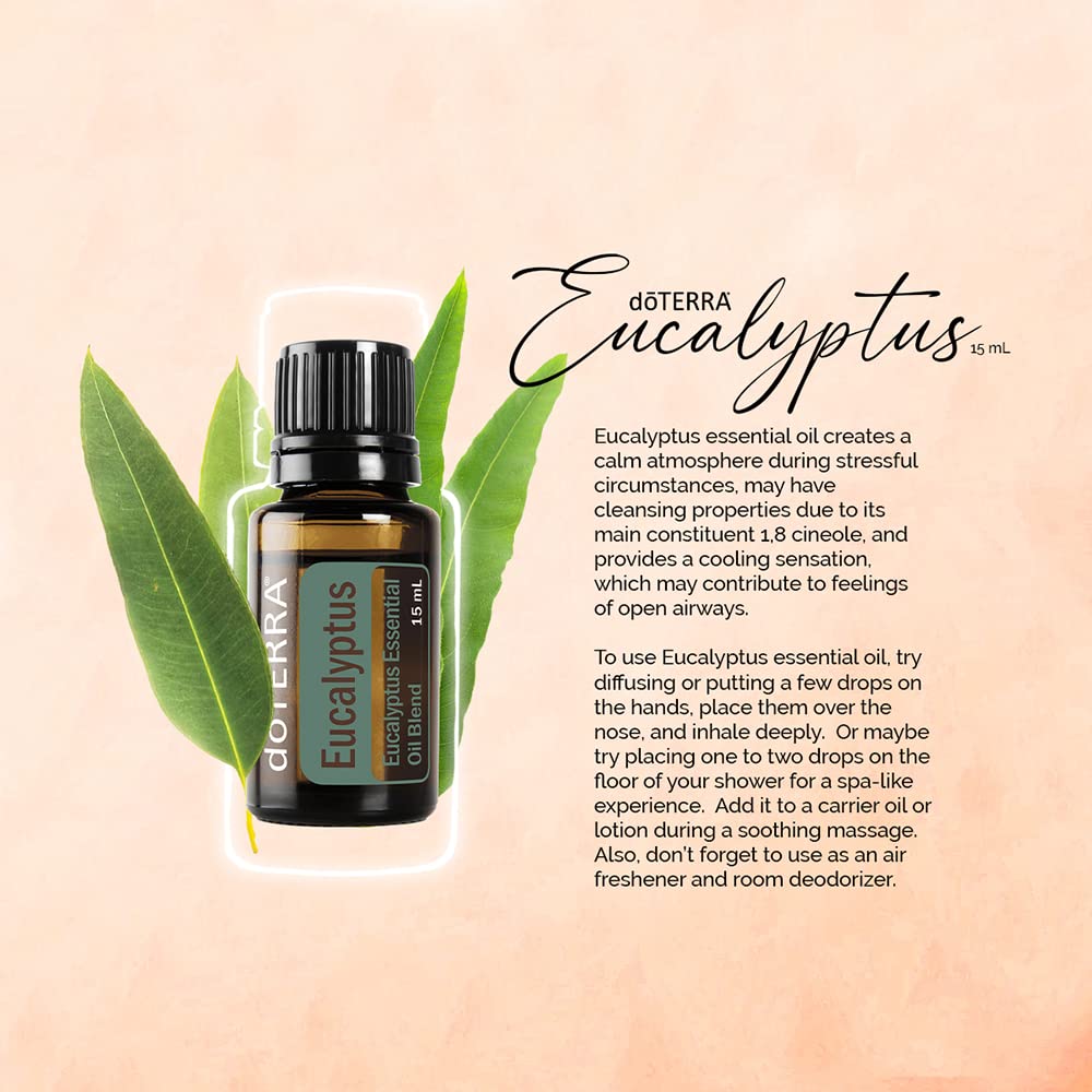 doTERRA Eucalipto Radiata, añade una gota a tu crema para piel revitalizada.