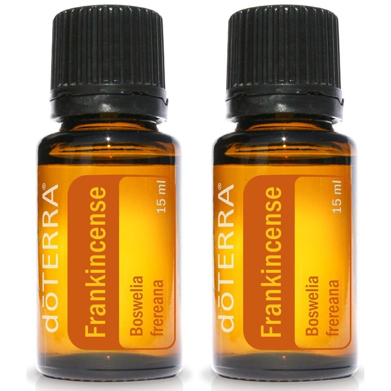 doTERRA incienso 15 ml botella, aroma suave para relajación.