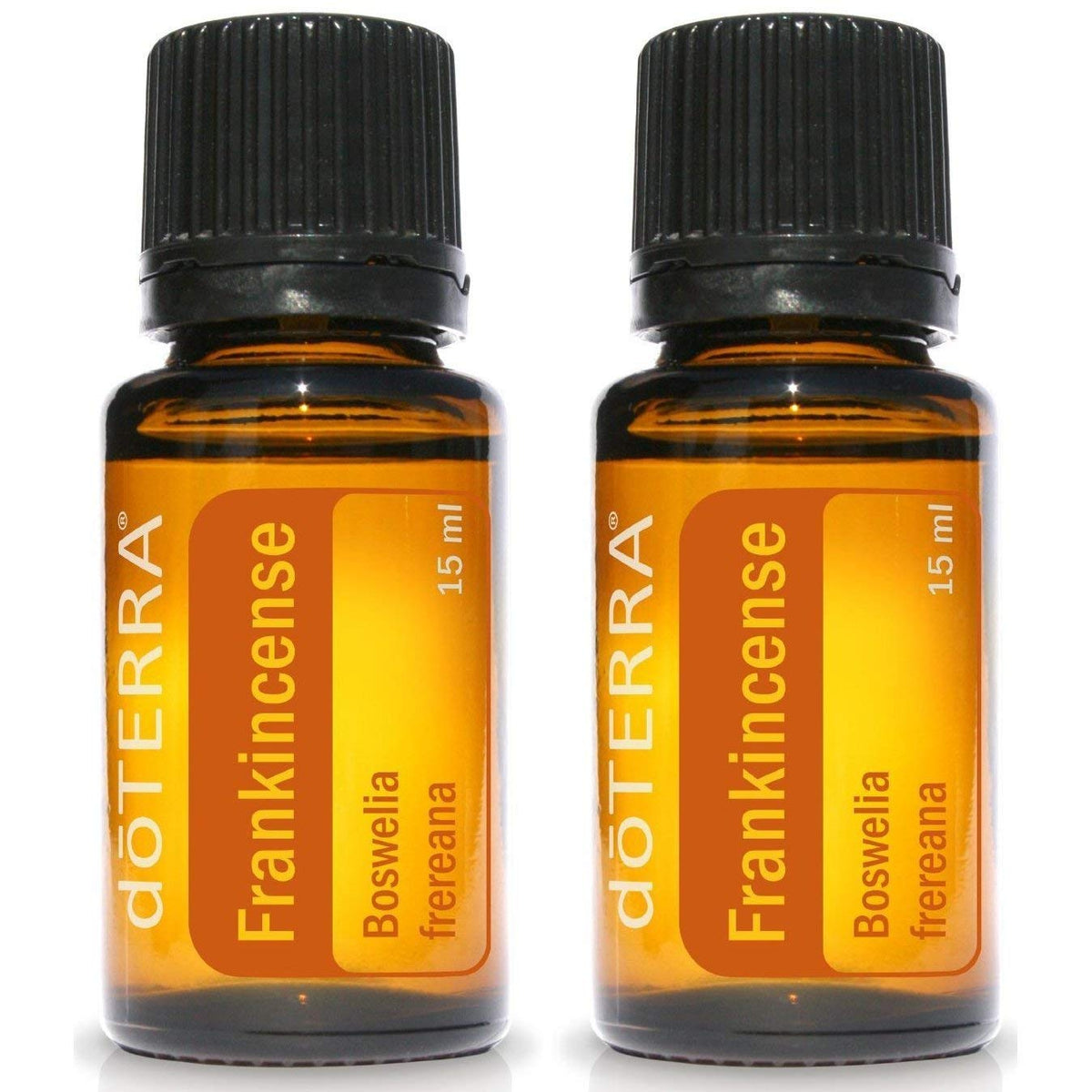 doTERRA incienso 15 ml botella, aroma suave para relajación.