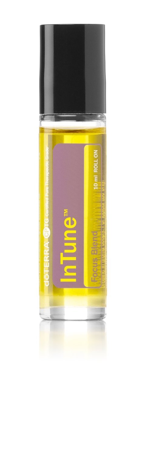 doTERRA Intune Roll-On muestra un enfoque sostenido para mantener la atención.