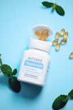doTERRA Peppermint Softgels, portátil en bolsa para uso diario.