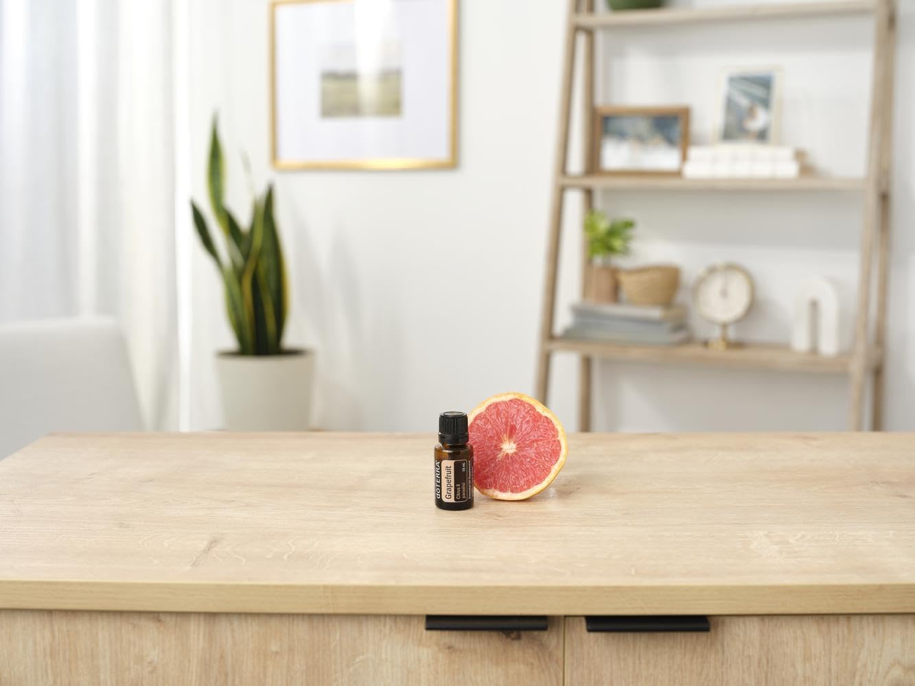 doTERRA Toronja, aceite esencial en gotero para mezclar en casa.
