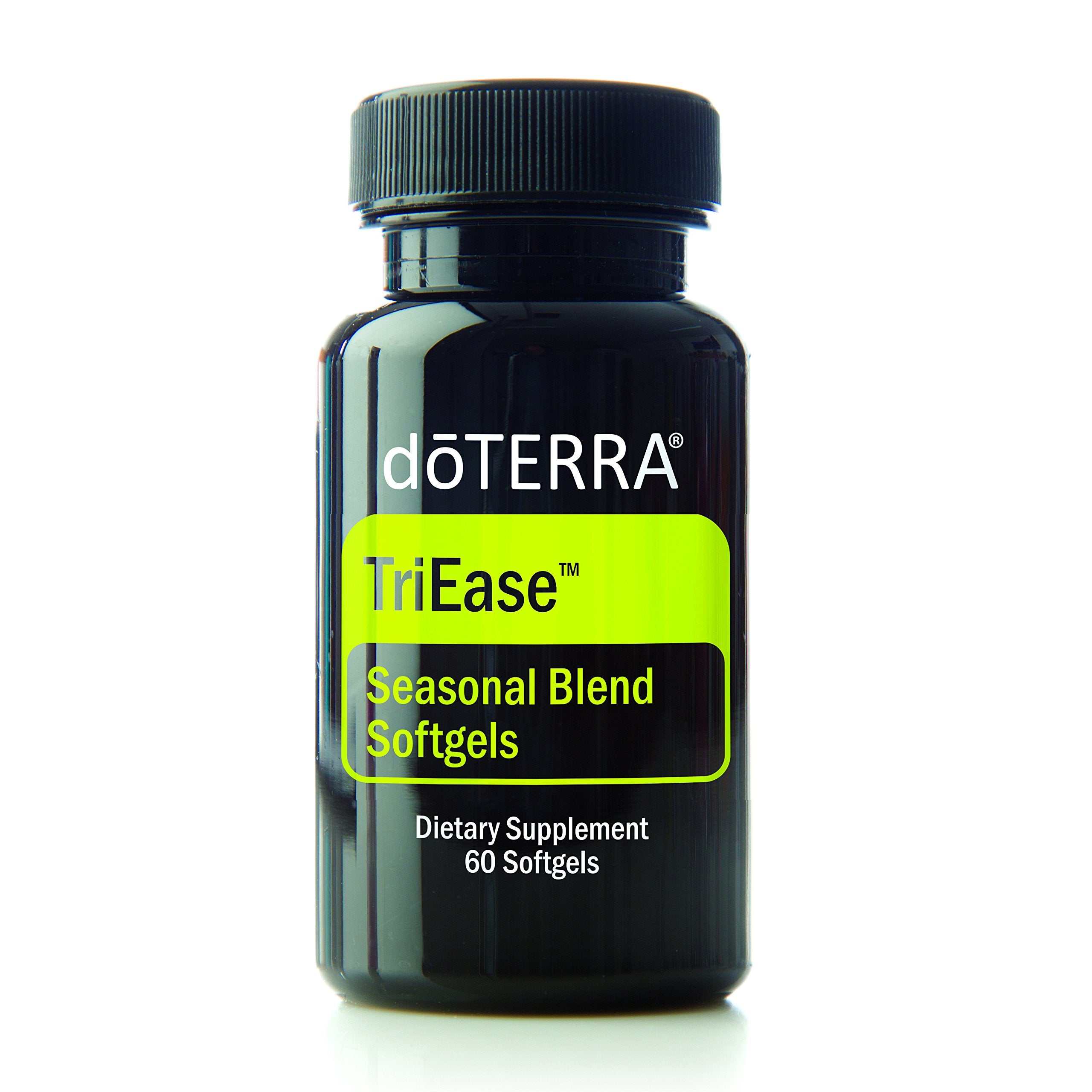 doTERRA TriEase cápsulas blandas en blister para respiración clara en temporada