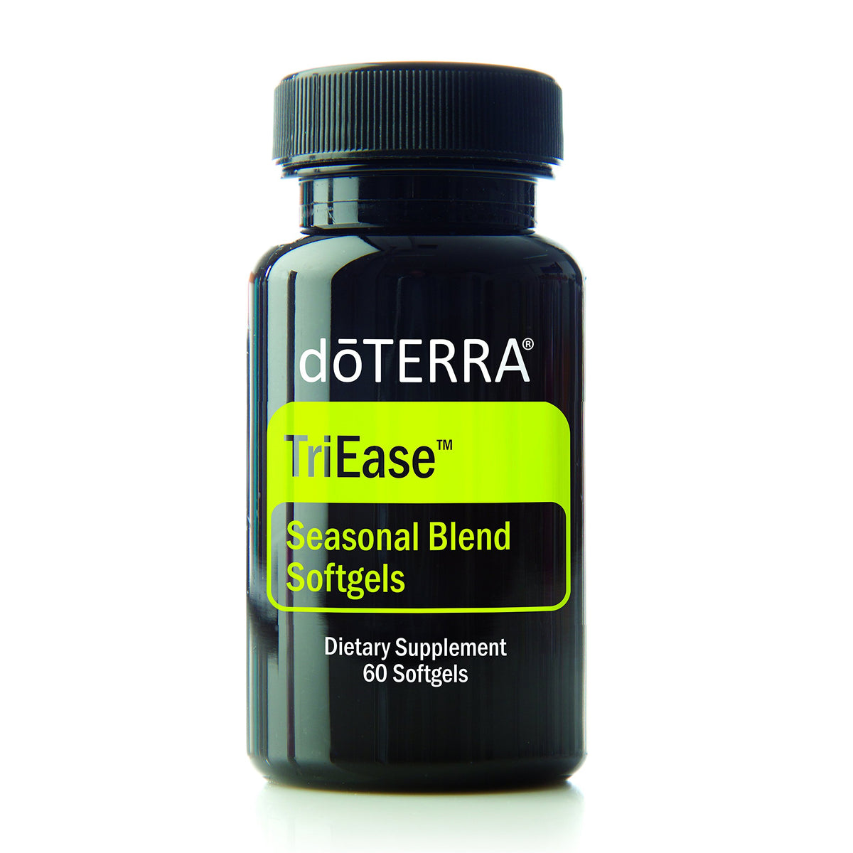 doTERRA TriEase cápsulas blandas en blister para respiración clara en temporada