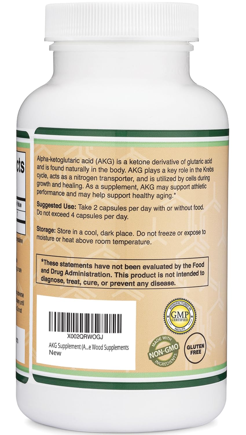 Double Wood AKG, etiqueta sin gluten para transparencia de ingredientes.