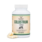 Double Wood Colostrum cápsulas 1000 mg para apoyo inmunitario diario