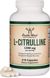 Double Wood L-Citrulina: cápsulas de 210 para apoyar energía y circulación