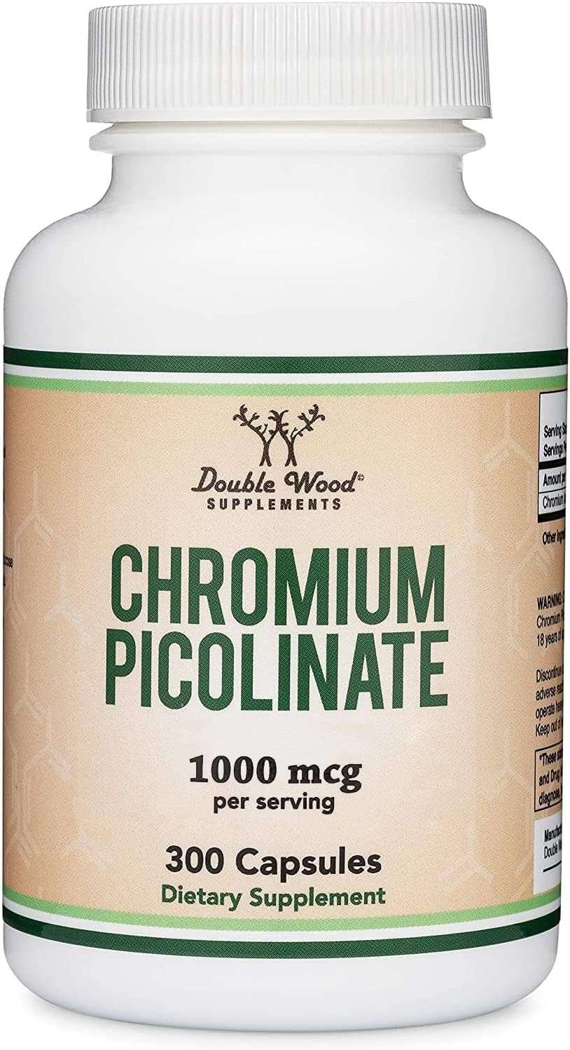 Double Wood Supplements, empaque con 300 cápsulas para varios meses de consumo
