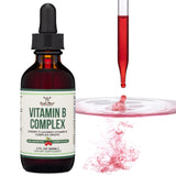 Double Wood Supplements etiqueta vitaminas B; guía rápida para hábitos saludables.