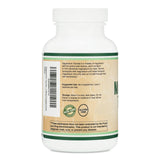 Double Wood Supplements Magnesio Taurato, dosis diaria para soporte general.