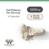 Etiqueta frontal Magtein con indicaciones y beneficios posibles