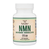 Botella de NMN 250 mg de Double Wood para energía diaria