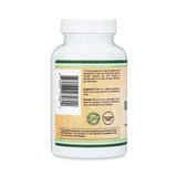 Double Wood Ox Bile - frasco protegido para mantener la frescura de las cápsulas