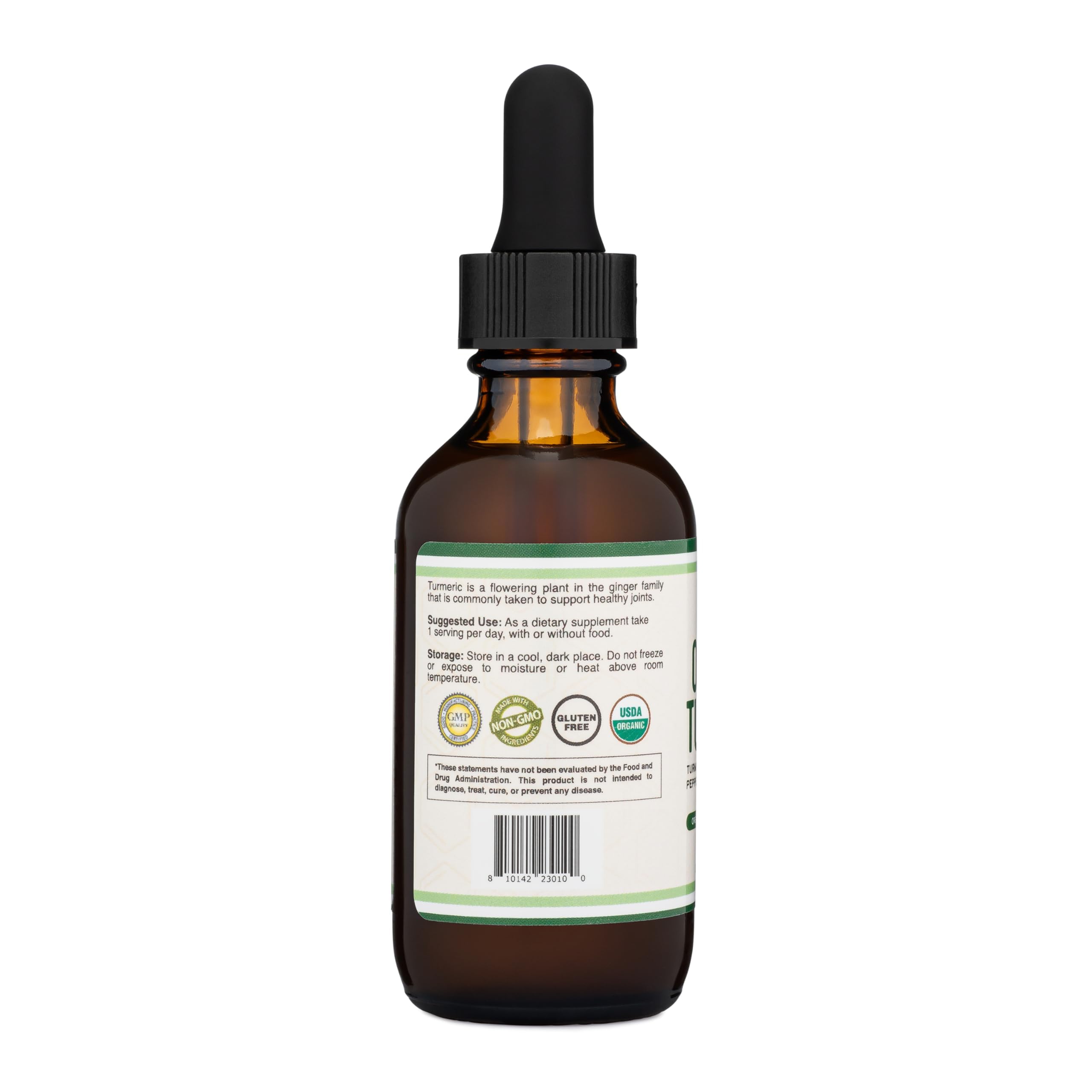 Double Wood Turmeric Drops: jengibre complemento de sabor y bienestar diario.