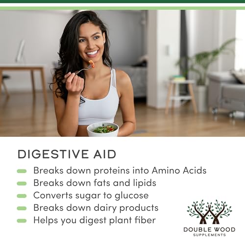 Mezcla Vitazyme de Double Wood Enzimas, ayuda a descomponer grasas, proteínas y carbohidratos.