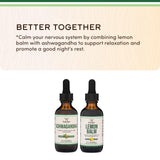 Double Wood Ashwagandha Drops frasco transparente permite ver la dosis