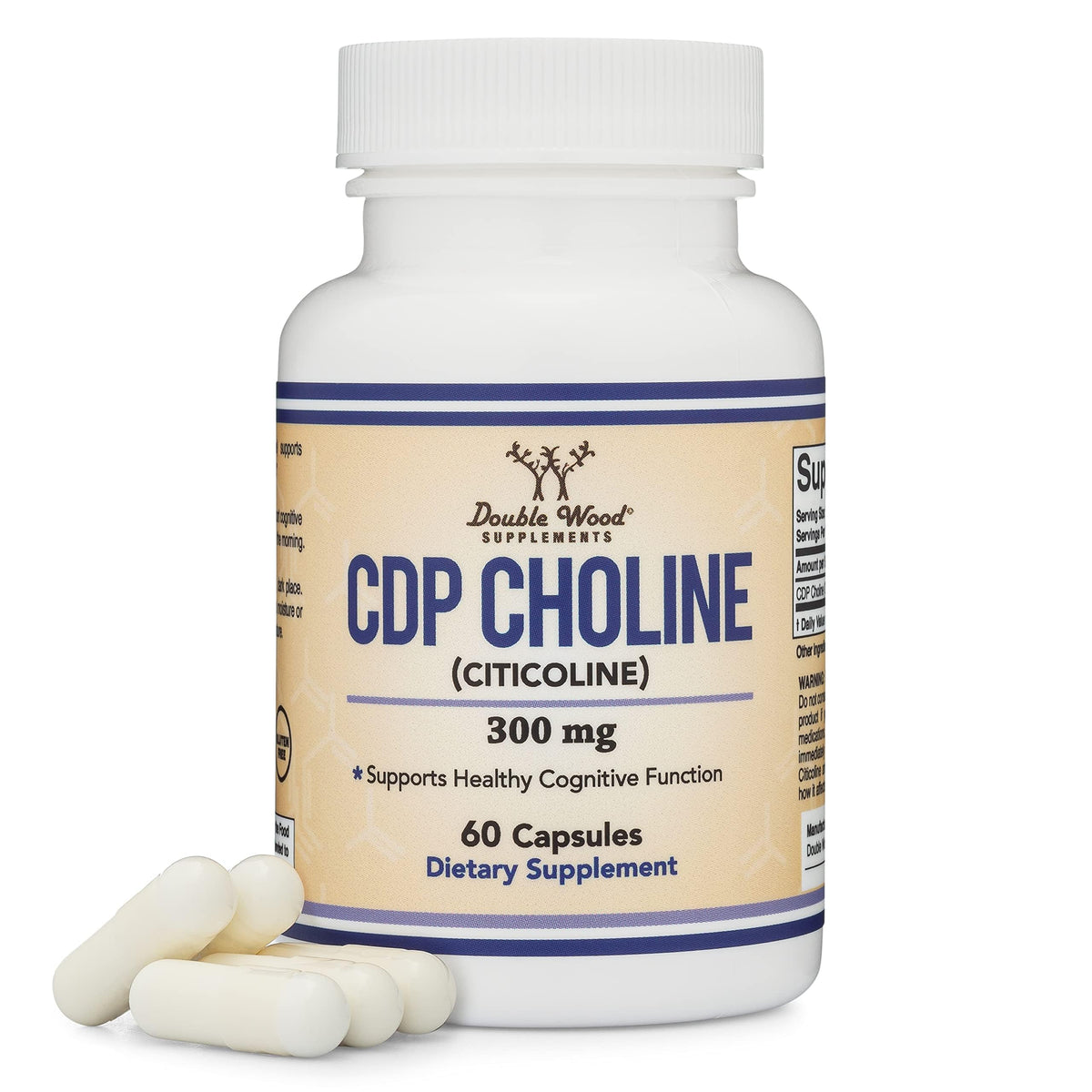 Botella frontal de Double Wood CDP Colina para claridad diaria.