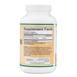 Double Wood Mucuna Pruriens: cápsulas en mano para fácil uso diario.