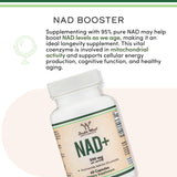 Dosis diaria de NAD+ para mantener energía y metabolismo.