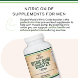 Double Wood Oxido Nitrico etiqueta sin gluten para dietas controladas