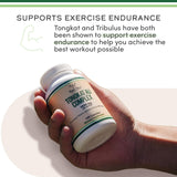 Double Wood rendimiento-tongkat-ali: cápsulas para energía durante entrenamientos.