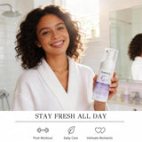 DOUCEWAND Foam Wash ayuda a mantener la frescura sin irritar.