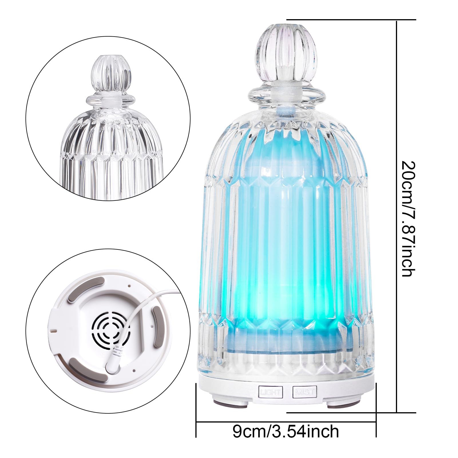 DOUDING capacidad 120 ml para sesiones largas