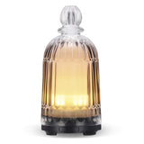DOUDING difusor de aceites esenciales con tapa de vidrio para aromas suaves.