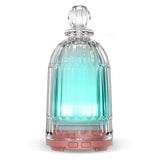 DOUDING, difusor de vidrio transparente perfuma la sala.