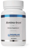 Douglas Laboratories Amino-Iron: botella, suplemento de hierro de alta absorción para la salud diaria.