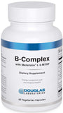 Douglas Laboratories B-Complex Metafolin, frasco frente, apoyo energético diario