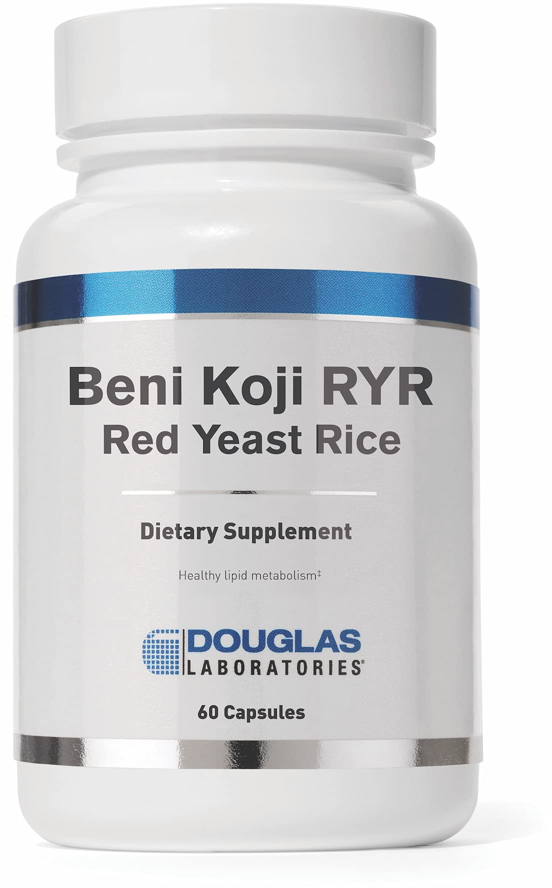 Douglas Laboratories Beni Koji Arroz Rojo fermentado en bote, apoyo al metabolismo de lípidos