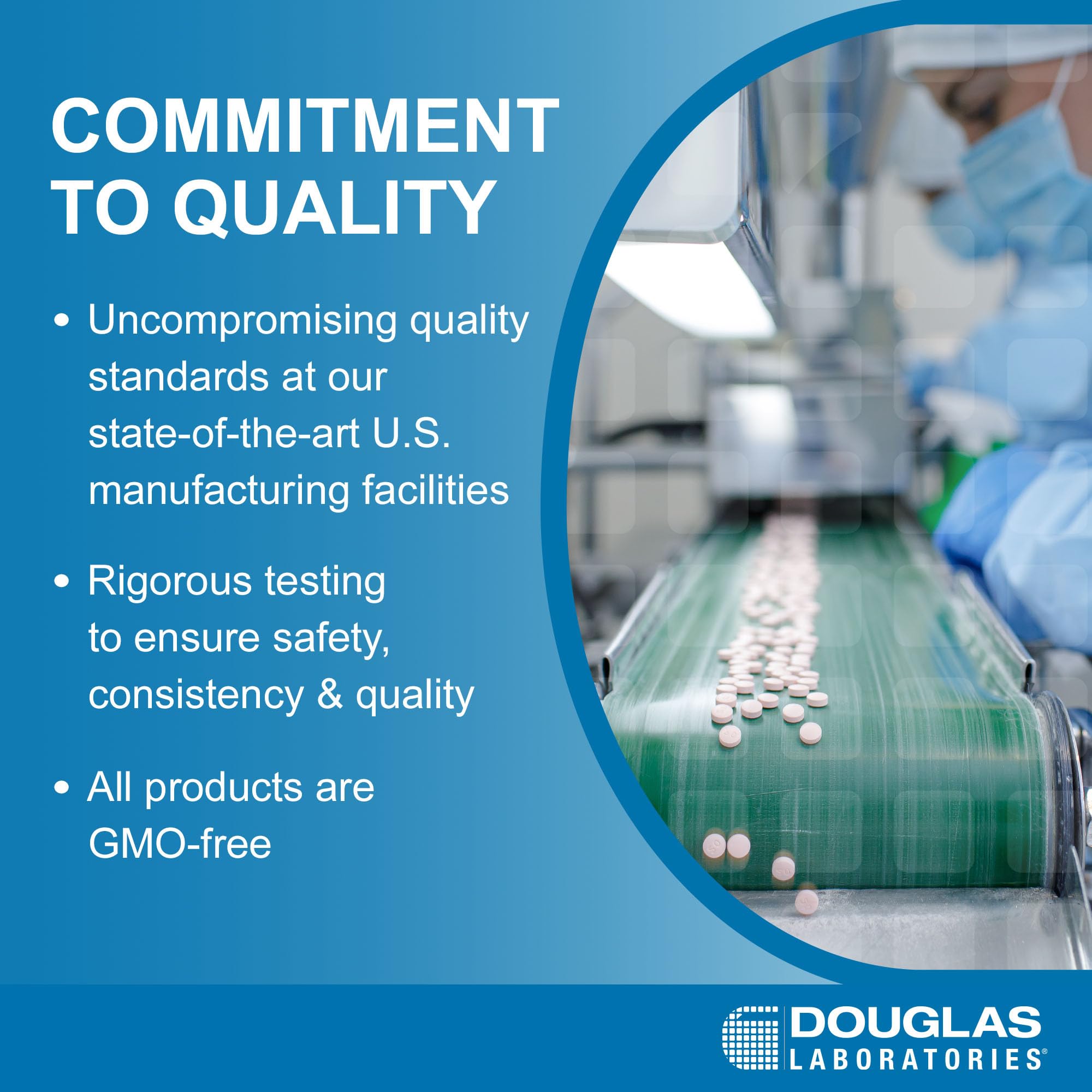 Douglas Laboratories calcio hidroxiapatita para dientes y huesos, uso diario recomendado.