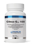 Douglas Laboratories Citrus-Q10 100, botella de tabletas masticables sabor cítrico para energía diaria.