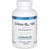 Douglas Laboratories Citrus-Q10 100, caja de presentación para planificar suplementos.