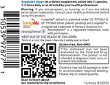 Etiqueta clara de producto con información de ingredientes clave y uso recomendado
