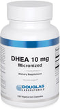 Cápsulas DHEA 10 mg de Douglas Laboratories, soporte para equilibrio hormonal.