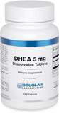 Douglas Laboratories DHEA 5 mg tableta disoluble en la boca para apoyo hormonal.