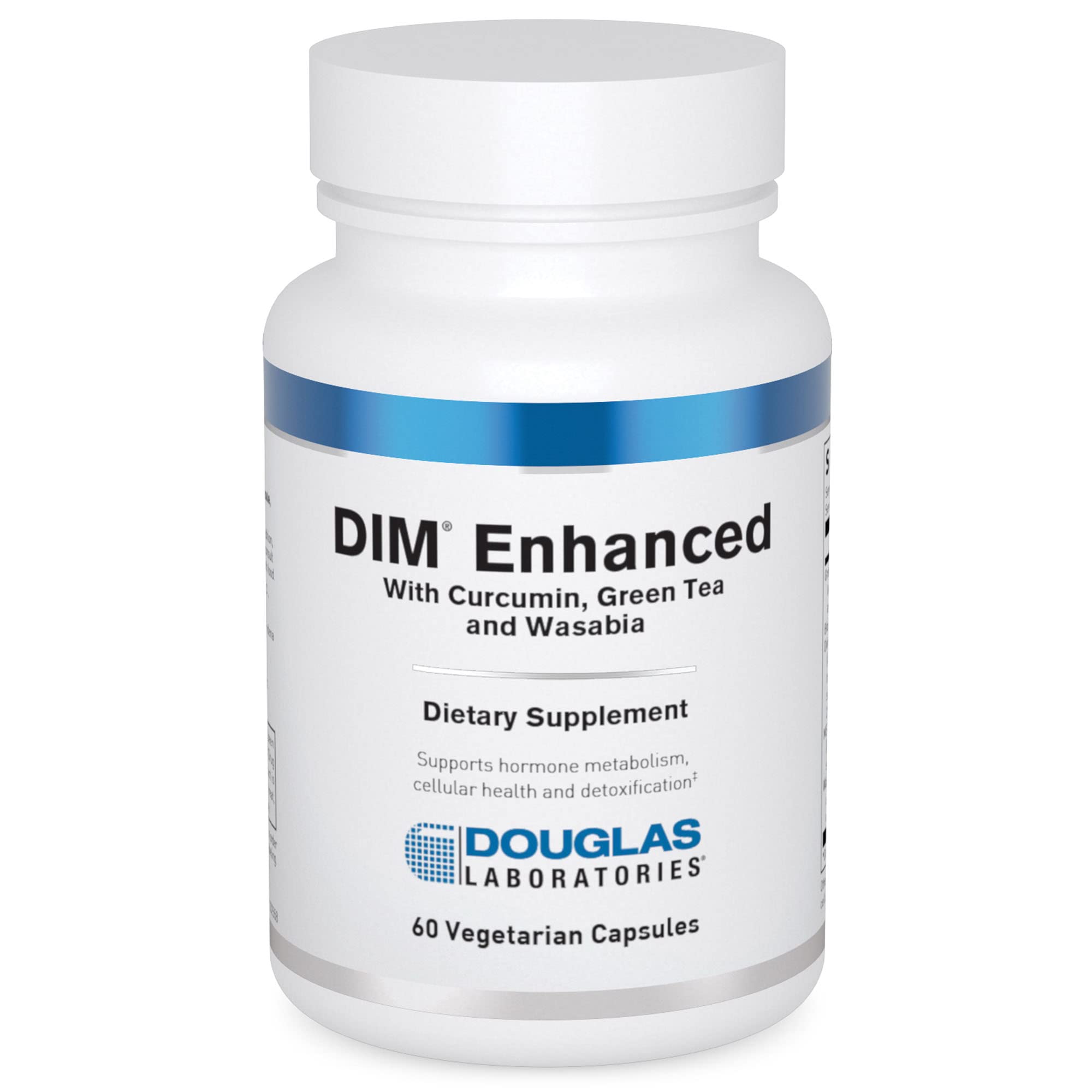 Douglas Laboratories DIM Enhanced cápsula: posible apoyo al equilibrio hormonal.