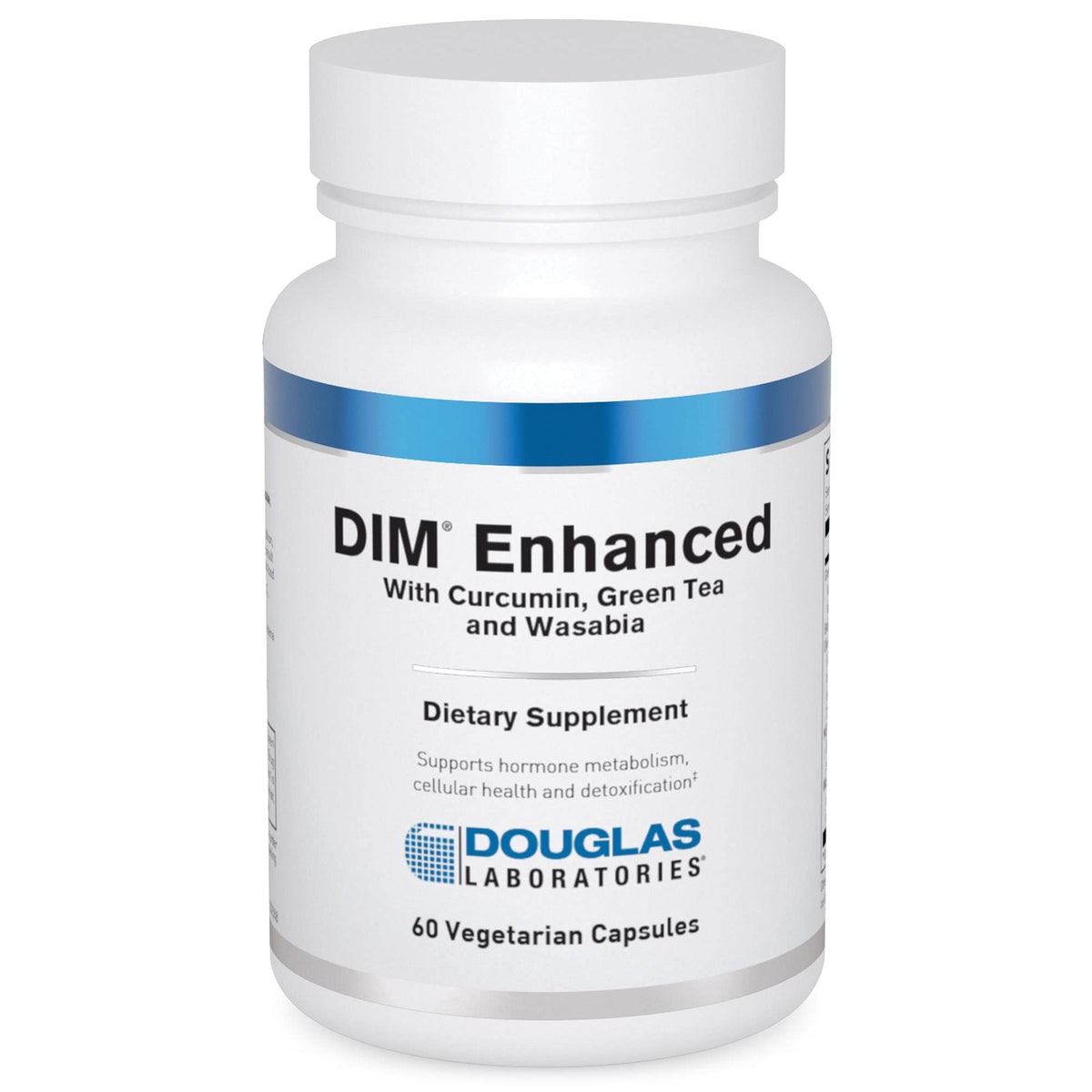 Douglas Laboratories DIM Enhanced cápsula: posible apoyo al equilibrio hormonal.