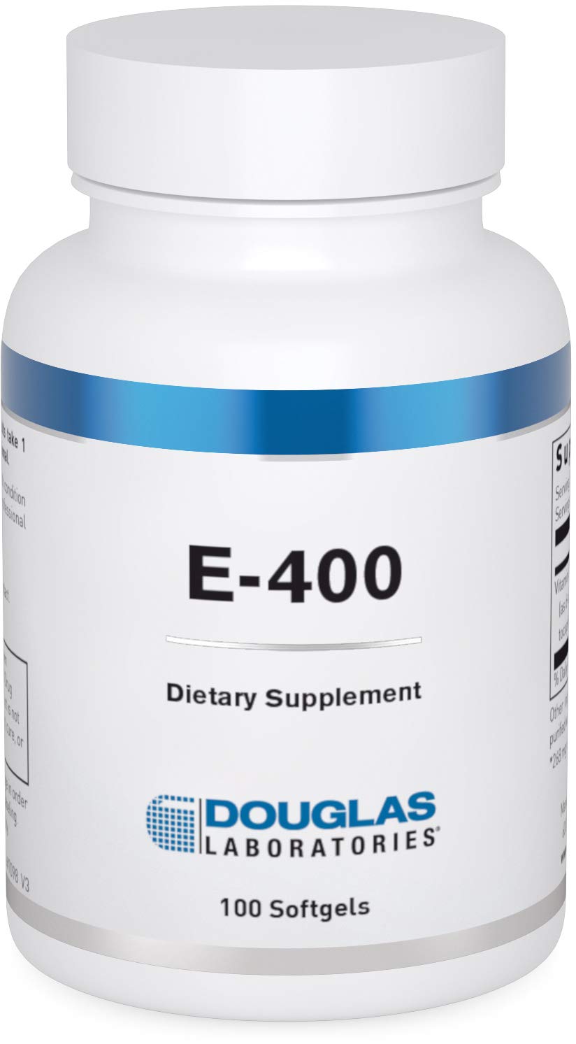 Douglas Laboratories E-400 cápsulas: protección antioxidante diaria para la salud.