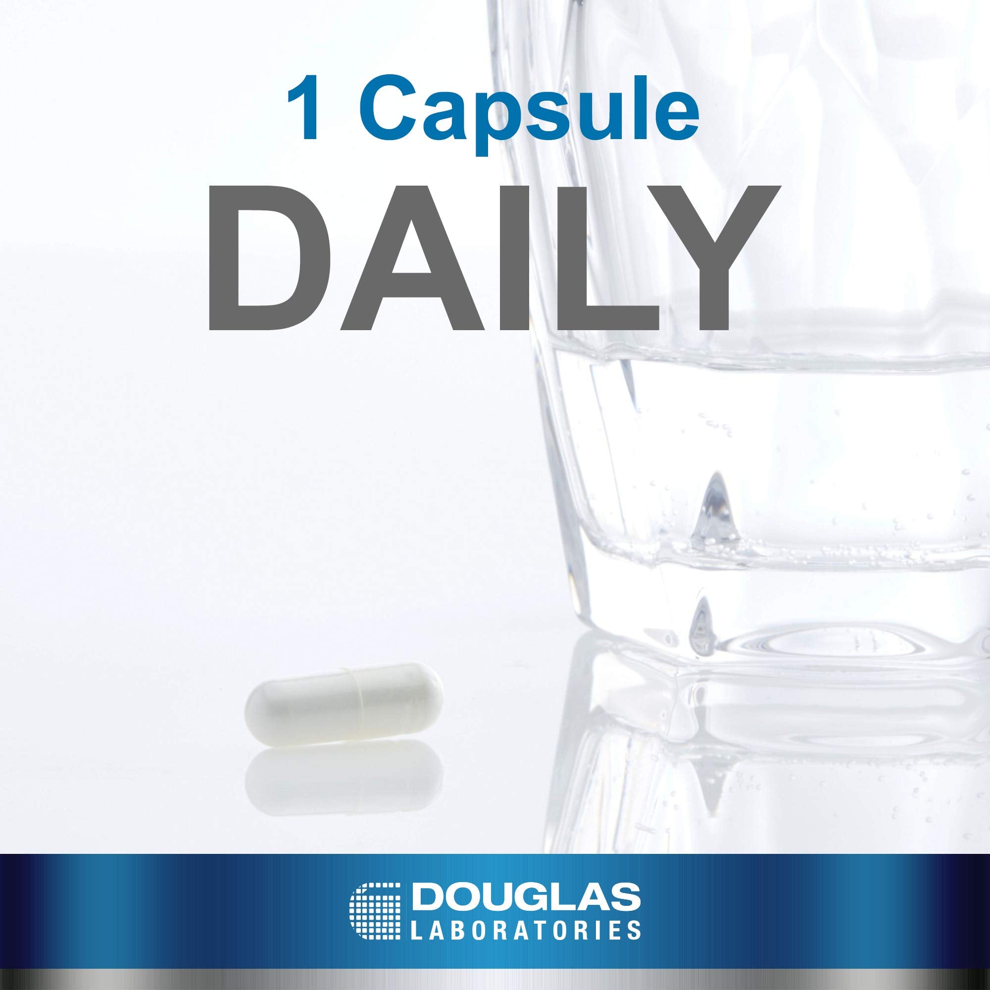 Douglas Laboratories cápsulas forma libre: etiqueta clara con ingredientes clave