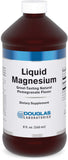 Douglas Laboratories Magnesio líquido, botella vertiendo: posible apoyo para músculos y huesos en la rutina diaria.