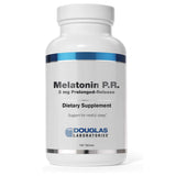 Douglas Laboratories Melatonina de liberación prolongada, botella en primer plano para descanso sostenido