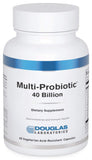 Douglas Laboratories Multi-Probiotic 40 Billion, frasco frontal, apoya la flora intestinal