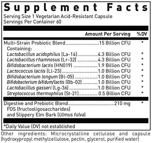 Envase de Douglas Laboratories Multi-Probiotic listo para consumo diario.